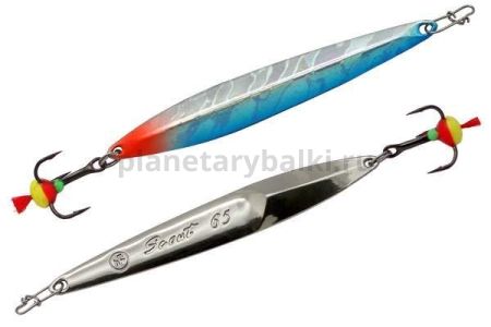 Блесна вертикальная ECOPRO Scout 65мм, 7,5гр., цвет BIB
