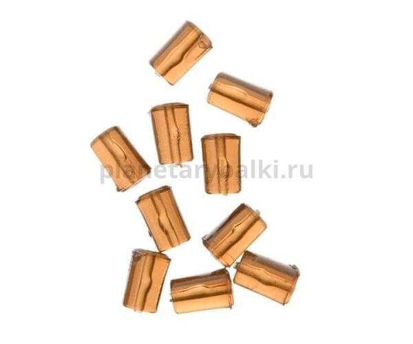 Стопор F-FISHING Feeder Stops коричневый M 2,5x4мм 10шт