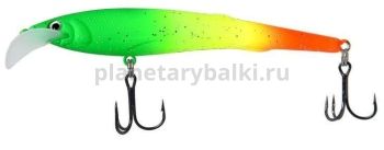 Воблер LureMax STINKA 110F MDR 110мм, 12гр., 2-3,2м, цвет 128