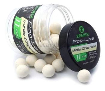 Бойлы тонущие ZEMEX White Chocolate 11мм, 50гр.