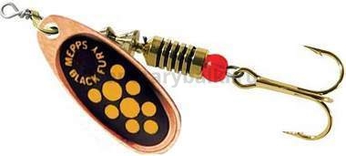 Блесна вращающаяся Mepps BLACK FURY №00, 1,5гр., цвет Copper/Yellow
