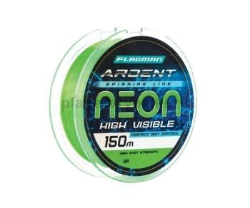 Монофильная леска Flagman ARDENT NEON 150м, 0,35мм, 14,6кг