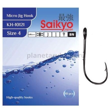 Крючки Saikyo BN KH-10121 №4, 10шт.