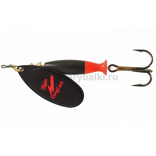 Блесна вращающаяся Mepps AGLIA LONG CAST №4, 17гр., цвет BL