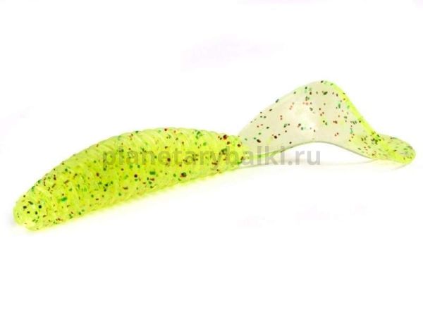 Слаги Lucky John Pro Series ULTRAWORM CURLY 2,0in 5см, цвет S15, 9шт.