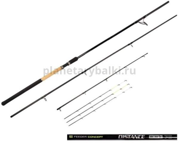 Удилище фидерное Feeder Concept Distance BLACK 070 3,60м, тест 30-70гр.