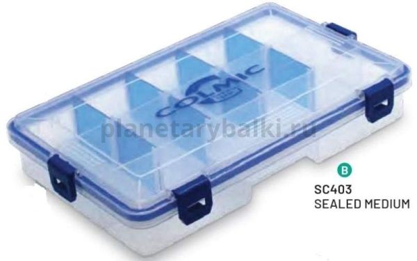 Коробка пластиковая COLMIC SEALED MEDIUM герметичная, 27х17х5см