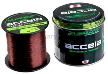 Леска ELEGANCE METHOD Accela Distance Feeder Reflect 1000м, 0,28мм, 10,22кг
