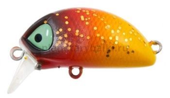 Воблер плавающий LUCKY JOHN Pro Series HAIRA TINY ATG F 33мм, 4гр., до 0,2м, цвет 912 Shallow Foot