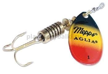 Блесна вращающаяся Mepps AGLIA FLUO 1, 3,5гр., цвет Furia
