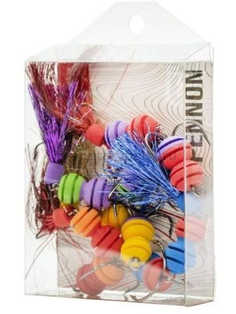 Приманки джиговые Lucky John PENNON ROLLERWORM MIX3 5шт.