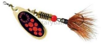 Блесна вращающаяся MEPPS Black Fury Mouche Orange №4, 8гр., цвет OR