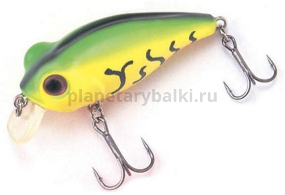 Воблер CULTIVA Bug Eye Bait BB-48F 48мм, 6,5гр., до 0,5м, цвет 70 Floating