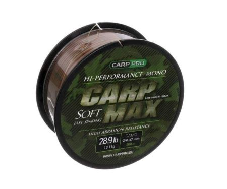 Леска CARP PRO Carp Max Camo 300м, 0,37мм, 13,1кг