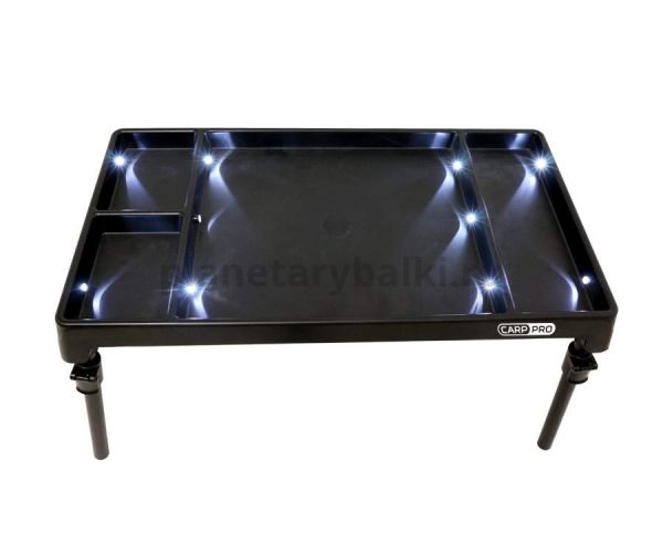 Стол монтажный с подсветкой CARP PRO пластик 54x30х37см для рыбалки, Стол монтажный с подсветкой CARP PRO пластик 54x30х37см отзывы, Стол монтажный с подсветкой CARP PRO пластик 54x30х37см купить, Стол монтажный с подсветкой CARP PRO пластик 54x30х37см купить в интернет магазине, Стол монтажный с подсветкой CARP PRO пластик 54x30х37см выбрать, Стол монтажный с подсветкой CARP PRO пластик 54x30х37см обзор, Стол монтажный с подсветкой CARP PRO пластик 54x30х37см купить в розничном магазине