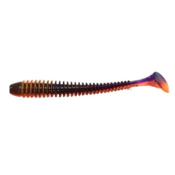 Виброхвост FLAGMAN Mystic Fish 4" 10см, #0502 Violet Orange, 4шт.