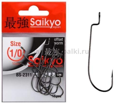 Крючки Saikyo BS-2311 BN №1/0, 10шт.