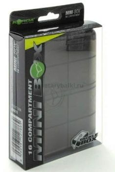 Коробка Korda Mini Box маленькая 16 отделений, 10x8x2,5см