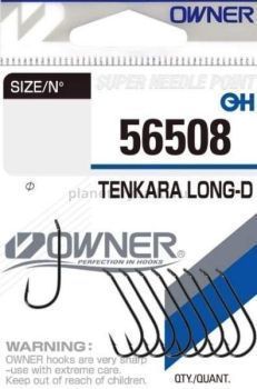 Крючки OWNER Tenkara Long-D №10, 10шт.