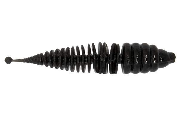 Приманка силиконовая LureMax STINKER 2'' 5см, Black 08-006, 8шт.