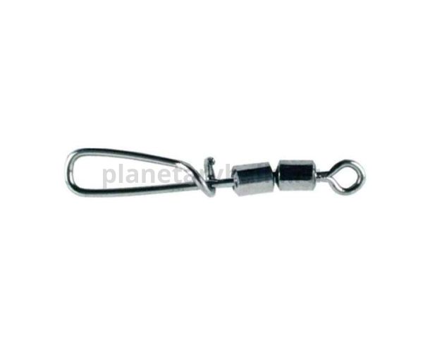 OWNER Застежка с вертлюгом Sinker Hook W Crane №12 7шт