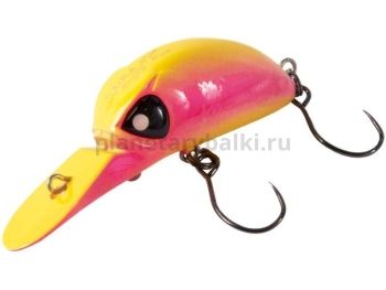 Воблер плавающий LUCKY JOHN Pro Series HAIRA TINY ATG LBF 33мм, 4гр., до 1м, цвет 801 Plus Foot