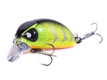Воблер плавающий LUCKY JOHN Pro Series HAIRA TINY Shallow Pilot 44F 44мм, 7гр., до 0,3м, цвет 319