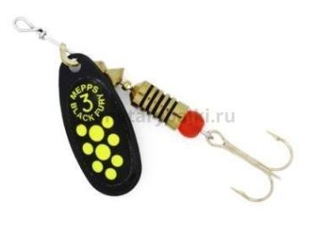 Блесна вращающаяся MEPPS Black Fury Chartreuse №3, 6,5гр., цвет NR