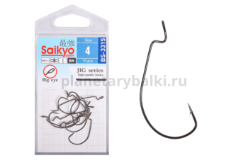 Крючки Saikyo BS-3315 BN №4, 10шт.
