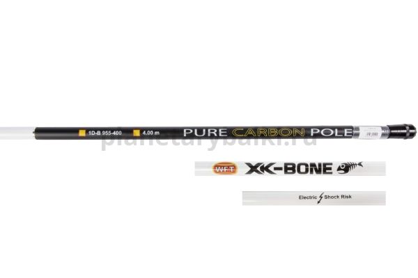 Удилище поплавочное без колец WFT XK Bone PURE CARBO POLE 4м, тест 4-20гр. для рыбалки, Удилище поплавочное без колец WFT XK Bone PURE CARBO POLE 4м, тест 4-20гр. отзывы, Удилище поплавочное без колец WFT XK Bone PURE CARBO POLE 4м, тест 4-20гр. купить, Удилище поплавочное без колец WFT XK Bone PURE CARBO POLE 4м, тест 4-20гр. купить в интернет магазине, Удилище поплавочное без колец WFT XK Bone PURE CARBO POLE 4м, тест 4-20гр. выбрать, Удилище поплавочное без колец WFT XK Bone PURE CARBO POLE 4м, тест 4-20гр. обзор, Удилище поплавочное без колец WFT XK Bone PURE CARBO POLE 4м, тест 4-20гр. купить в розничном магазине