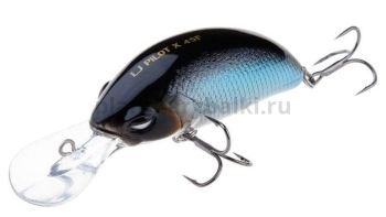 Воблер плавающий LUCKY JOHN ORIGINAL PILOT-X F 45мм, 7гр., до 1,5м, цвет 001