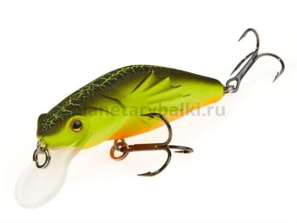 Воблер тонущий Lucky John Original BULLHEAD S 65мм, 10гр., 0-2м, цвет BH07