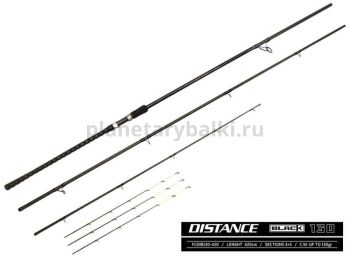 Удилище фидерное Feeder Concept Distance BLACK 130 4,20м, тест 60-130гр.