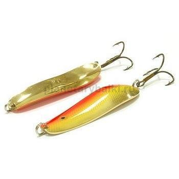 Блесна колеблющаяся Mister Cro УРАЛЬСКАЯ 85мм, 43гр., цвет GFR