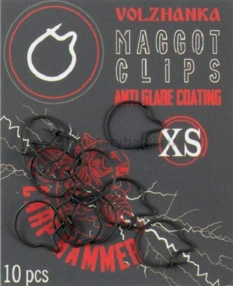 Клипса для опарыша Volzhanka Carp Hammer Maggot Clips XS 10шт.