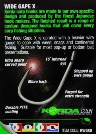 Крючки Korda Wide Gape-X с бородкой №4, 10шт. для рыбалки, Крючки Korda Wide Gape-X с бородкой №4, 10шт. отзывы, Крючки Korda Wide Gape-X с бородкой №4, 10шт. купить, Крючки Korda Wide Gape-X с бородкой №4, 10шт. купить в интернет магазине, Крючки Korda Wide Gape-X с бородкой №4, 10шт. выбрать, Крючки Korda Wide Gape-X с бородкой №4, 10шт. обзор, Крючки Korda Wide Gape-X с бородкой №4, 10шт. купить в розничном магазине