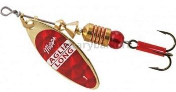 Блесна вращающаяся MEPPS Aglia Longue Redbo №1, 4,5гр., цвет OR
