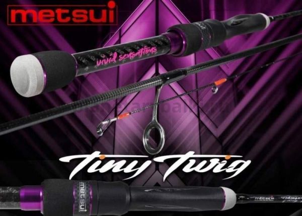 Спиннинг METSUI TINY TWIG 662UL 1,98м, тест 1-5гр.