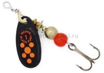 Блесна вращающаяся MEPPS Black Fury Orange №1, 3,5гр., цвет NR
