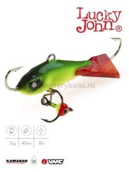 Балансир Lucky John BALTIC 4 с тройником 40мм, 10гр., 26RT блистер