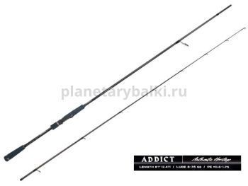 Спиннинг Lucky John Addict 35 8'1" 2,47м, тест 8-35гр.