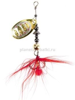 Блесна вращающаяся Lucky John BONNIE BLADE №1, 3.5гр., цвет 002 в блистере