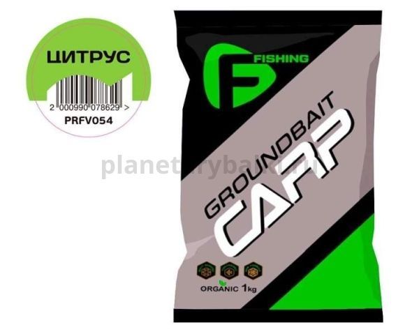 Прикормка для рыбы F-FISHING CARP Цитрус 1кг (15)