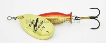 Блесна вращающаяся MEPPS Aglia Long Cast №2, 8гр., цвет OR