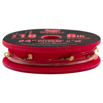 Поводки готовые GURU Super Pellet Waggler Bait Band 24" №14, 0,19мм, 60см, 8шт.