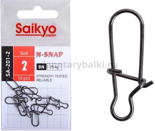 Застежка Saikyo SA-201-2 10 шт