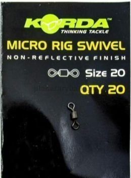 KORDA Вертлюг Micro Rig Swivel №20