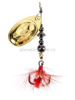 Блесна вращающаяся Lucky John BONNIE BLADE №2, 4.3гр., цвет 012 в блистере