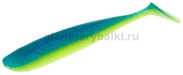 Виброхвост Lucky John 3D Series SLICK SHAD PADDLE 4.5in 11,4см, цвет T57, 4шт.