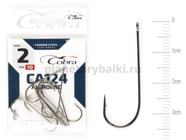 Крючки Cobra Allround ROUND CA124 №2, 10шт.